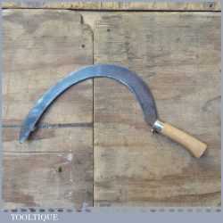 Vintage Farming Reap Hook Sickle Good Condition - Sharpened Honed