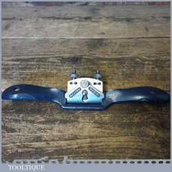 Vintage Record No: 0151 Adjustable Flat Soled Metal Spokeshave - Fully Refurbished
