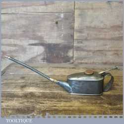 Scarce Vintage Mac Stan patented oil Can With Flexible Spout - Good Condition