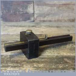 Vintage Robinson Hall Rosewood Brass Mortise Gauge - Good Condition