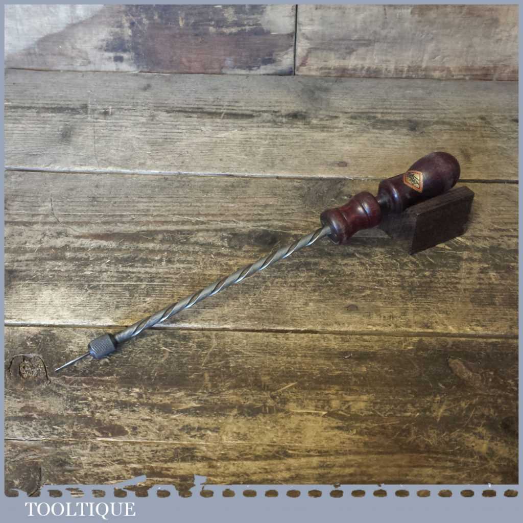 Antique Blosta 10 ½” Archimedes Drill - Refurbished Ready To Use