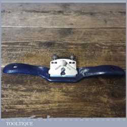 Vintage Record No: A151 Adjustable Curved Sole Metal Spokeshave - Fully Refurbished