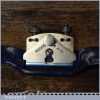 Vintage Record No: A151 Adjustable Curved Sole Metal Spokeshave - Fully Refurbished