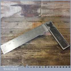 Vintage Rabone & Sons No: 1905 Steel Carpenters 12” Try Square - Good Condition
