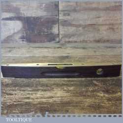 Vintage Rabone & Sons No: 1625 Rosewood Brass 12” Spirit Level