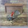 Vintage Marples M43 Plough Plane Complete With Cutters - Custom Box