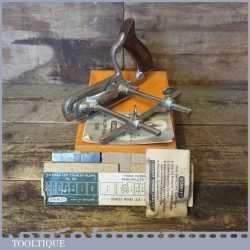 Vintage Boxed Stanley No: 50s Combination Plough Plane - Fully Refurbished