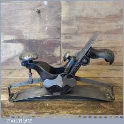 Vintage Stanley Rule & Level USA No: 113 Circular Compass Plane - Fully Refurbished