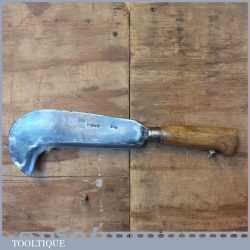 Vintage Double-Edged Billhook - Good Condition Sharpened Honed