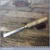 Vintage W K and C Peace Carpenter’s 25/32” Bevel Edge Chisel - Sharpened Honed