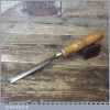 Vintage E A Bell & Son Carpenter’s 5/8” Bevel Edge Chisel - Sharpened Honed
