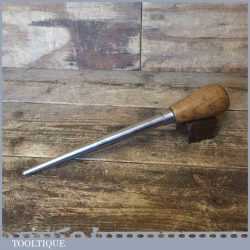 Large Vintage 13” Cast Steel Oak Handled Sail Maker’s Fid - Good Condition