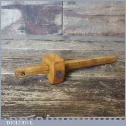 Vintage Carpenters Solid Boxwood Marking Gauge - Good Condition
