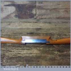 Large Vintage W. Marples & Son Beechwood Spokeshave With 4” Cutting Edge