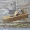 Vintage 17” Beechwood Jack Plane Good Condition - Lapped Flat