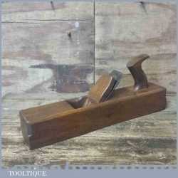 Vintage G Steadman & Son 17” Beechwood Jack Plane - Lapped Flat