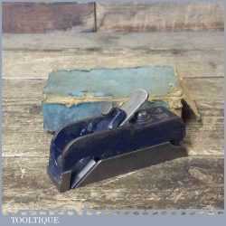 Vintage Boxed Record No: 075 Adjustable Throat Bullnose Plane - Fully Refurbished