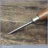 Vintage Leatherworking Boxwood Handled Awl - Good Condition