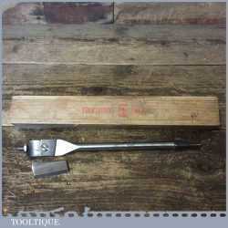 Vintage Ridgeway Expansion Bit Two Cutters 7/8” – 3” - Original Box