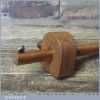 Vintage W Marples & Sons Carpenters Beech Cutting Gauge - Good Condition