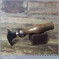 Vintage Cobblers Leatherworking Long Beak Glazing Iron - Good Condition