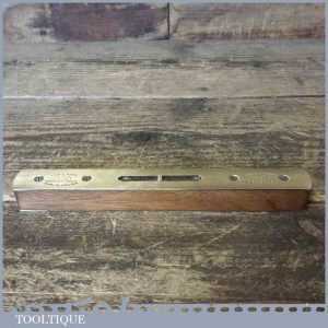 Vintage 10” Hockley Abbey No: 1622 Level Clear Glass Bubble - Good Condition Vintage 10” Hockley Abbey No: 1622 Level Clear Glass Bubble - Good Condition