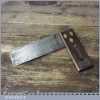 Vintage Stanley No: 19 Carpenters Rosewood Brass 6” Try Square