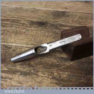 Vintage John Adams No: 10 Leatherworking 3/8” Round Punch - Fair Condition