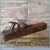 Antique Alex Mathieson & Son 22” Beechwood Trying Plane - Lapped Flat