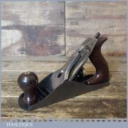 Vintage Stanley USA No: 4 Smoothing Plane PAT Date 1902 - Fully Refurbished