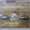 Vintage Edward Preston Flat Soled Adjustable Spokeshave - Original Iron