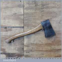Vintage Elwell Carpenters Hatchet Axe - Sharpened Honed