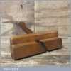 Scarce Antique Gough & Bowen Common Ogee Beechwood Moulding Plane