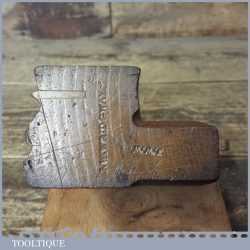 Scarce Antique Gough & Bowen Common Ogee Beechwood Moulding Plane