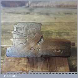 Antique I Barnes Worcester 1829-1840 Double Reed Bead Moulding Plane