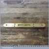 Vintage W Marples & Sons 8” Mahogany Brass Spirit Level - Good Condition