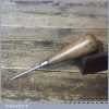 Vintage Beechwood Handled Sailmakers Awl Or Fid - Good Condition