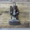 Vintage spring-loaded cast steel hand vice