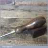 Vintage Saddlers Leatherworking Beechwood Handled Awl - Good Condition