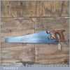 Vintage 24” Spear & Jackson No: 88 Cross Cut Panel Handsaw 7 TPI - Sharpened