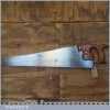 Vintage Tyzack Turner 26” Rip Saw 6 TPI - Fully Refurbished Sharpened