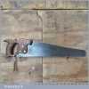 Vintage 17 ½” Henry Disston Philadelphia USA Cross Cut Panel Saw 9 TPI - Fully Refurbished