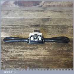 Vintage Seymour Smith & Son USA Flat Soled Metal Spokeshave - Fully Refurbished