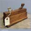 Vintage Griffiths Of Norwich Moving Fillister Beech Wood Plane