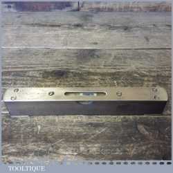 Vintage Wilson Lovatt & Sons Ltd. 8” spirit level with clear glass bubble