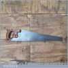 Vintage 22” Henry Disston Philadelphia USA D8 Cross Cut Panel Saw 8 TPI - Fully Refurbished
