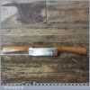 Vintage T Wales & Sons Adjustable Beech Spokeshave Brass Sole 1915