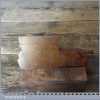Vintage Thomas Turner 5/8” Ogee Beechwood Moulding Plane - Good Condition