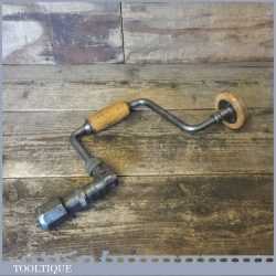 Vintage Stanley Chapman No: 144 Carpenter’s Ratchet Brace 6” Swing