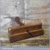 Antique Bespoke Four Reed Complex Beech Moulding Plane - Good Condition